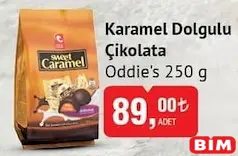 ODDİE'S KARAMEL DOLGULU ÇİKOLATA 250 G - BAYRAM ŞEKERİ/ÇİKOLATASI
